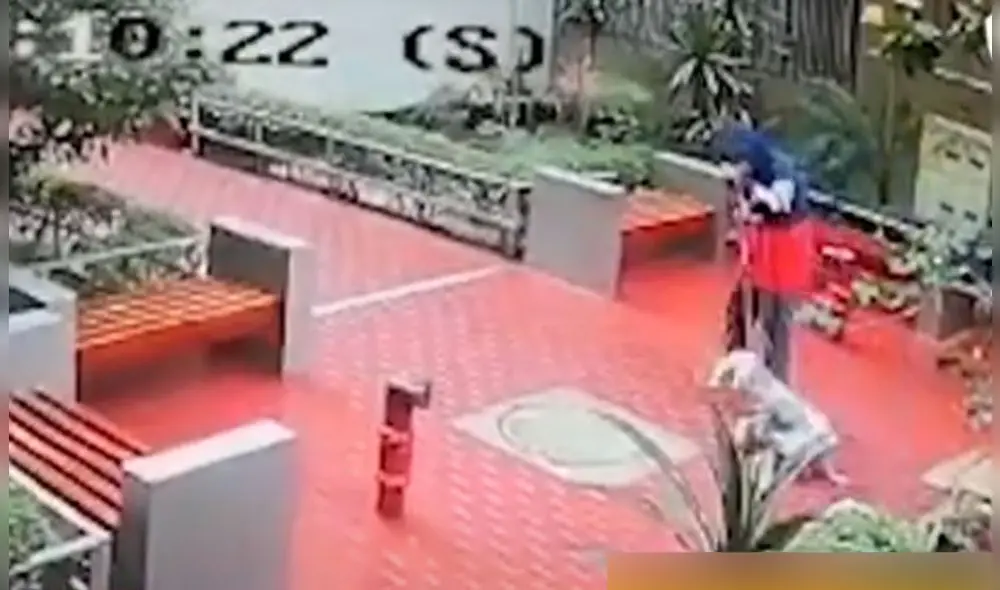 Can fue arrastrado por un trayecto extenso. Foto: captura de Panamericana TV