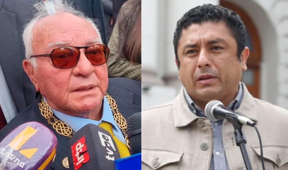 Bermejo anunció que demandará por la vía judicial a Luis Giampietri por las acusaciones que ha realizado en su contra. Foto: composición LR