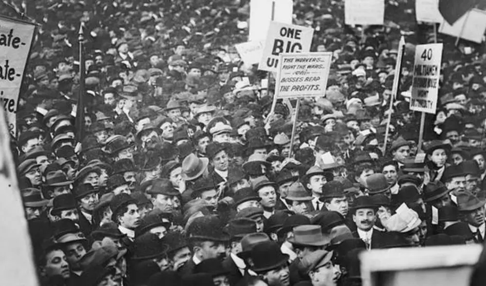 Protestas en Chicago lograron grandes beneficios laborales en 1886.FOTO: Instagram /National Geographic Protestas en Chicago lograron grandes beneficios laborales en 1886.FOTO: Instagram /National Geographic