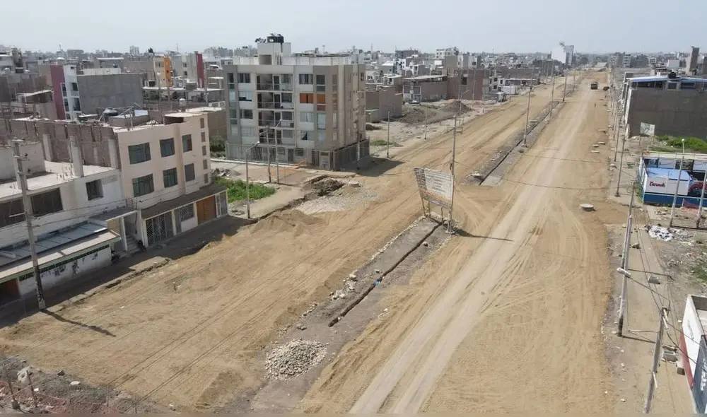 Gestión de Luis Díaz Bravo debe corregir errores en aprobación de valorización por trabajos en avenida Colectora.  Foto: GRL