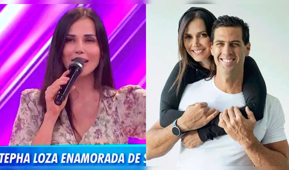 Maju Mantilla recordó los inicios de su romance con su esposo. Foto: composición Instagram/Maju Mantilla/América TV