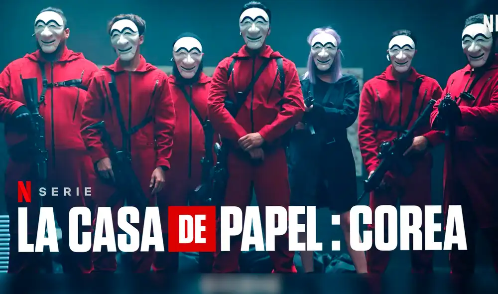 "La casa de papel: Corea" es el título en español para la nueva adaptación de Netflix. Foto: Netflix