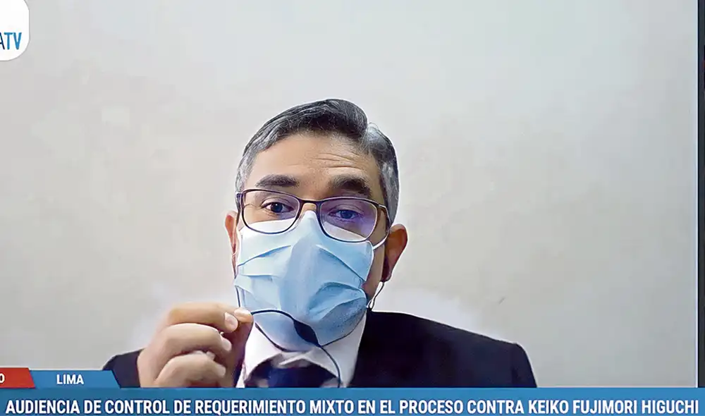 Pedido. Fiscal Pérez acusó a Keiko Fujimori en febrero del 2021 y solicitó 30 años de prisión. Foto: difusión Pedido. Fiscal Pérez acusó a Keiko Fujimori en febrero del 2021 y solicitó 30 años de prisión. Foto: difusión