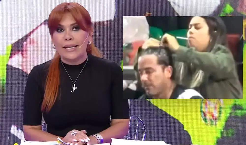 “Nosotros no estamos dirigiendo teleobjetivos a los departamentos o hacia los cuartos de hotel", recalcó Magaly Medina. Foto: composición/captura ATV