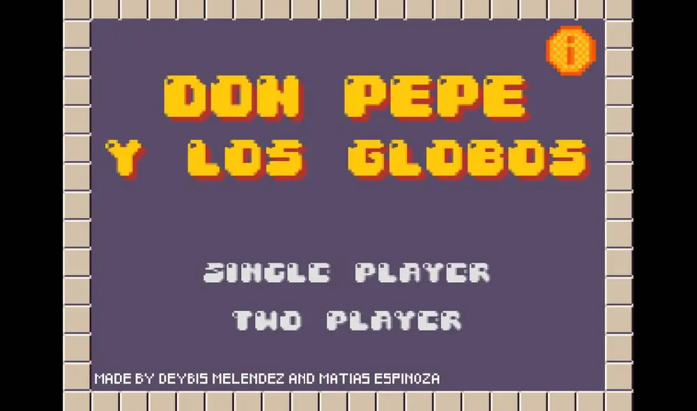 Aunque no lo creas, 'Don Pepe y los globos' existe, pero hay mucha confusión al respecto. Juégalo aquí gratis. Foto: Itch.io/Deybis Melendez/Matias Espinoza