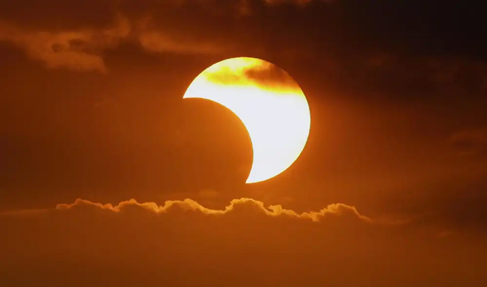 El primero de los 4 eclipses del año 2022 se podrá ver este 30 de abril desde Sudamérica. Foto: espacioprofundo