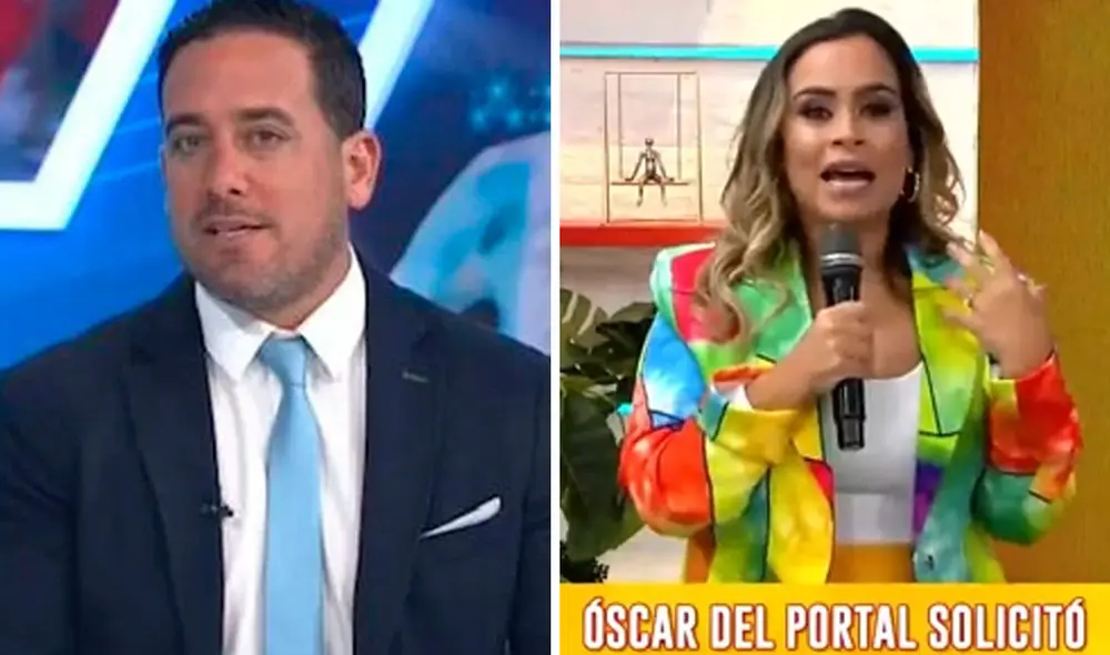 Ethel Pozo habló sobre la situación laboral de Óscar del Portal. Foto: captura de América TV