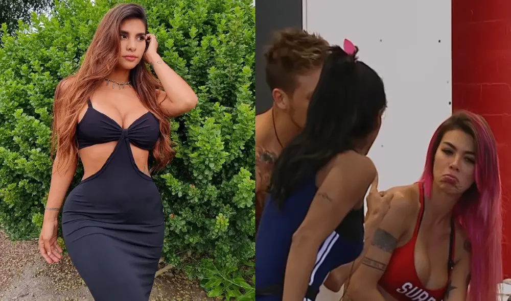 Las modelos discutieron muchas veces, pero se acabaron disculpando. Foto: Ambar Montenegro y Angie Jibaja/ Captura de canal de YouTube/Ambar Montenegro/Instagram