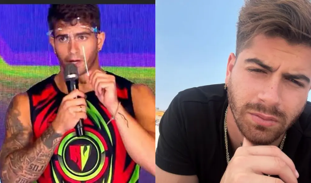 Diego Zurek fue detenido por la Policía anteriormente por asistir a fiestas en cuarentena. Foto: composición captura de América TV/ Instagram