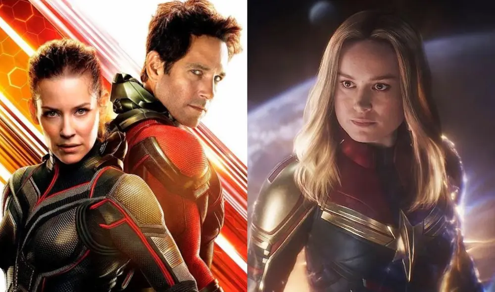 "Ant-Man & the Wasp: Quantumania" y "The Marvels" harán un cambio de estreno, debido a que una ya ha terminado su rodaje, mientras que la otra continúa en producción. Foto: composición LR/Marvel