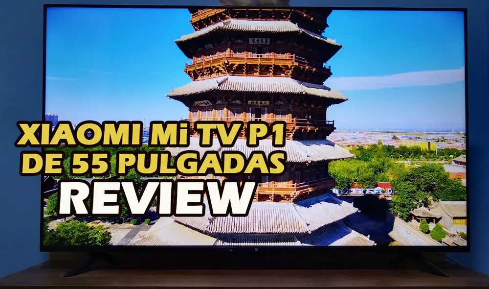 Este smart TV de Xiaomi tiene resolucion 4K. Foto: Edson Henriquez