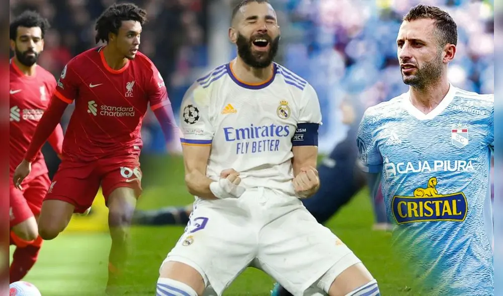 Partidos de hoy. Horarios y programación de este sábado 30 de abril de 2022 Foto: composición GLR/AFP/Liverpool/Sporting Cristal