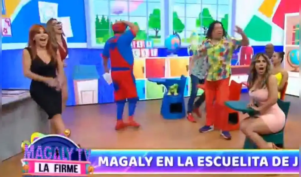 Magaly Medina fue invitada a “JB en ATV”. Foto: captura ATV
