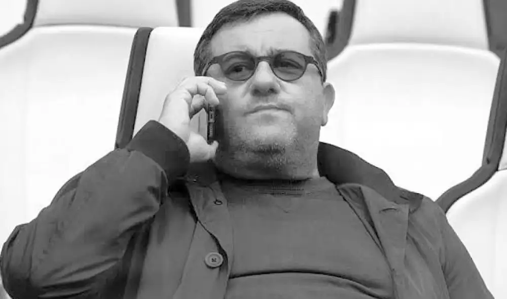 Mino Raiola, representante italiano, falleció a los 54 años de edad. Foto: Twitter