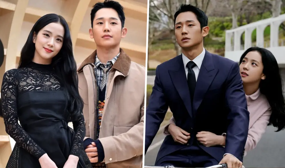 Actores Jisoo y Jung Hae In interpretaron a los enamorados Young Ro y Su Ho en el melodrama Snowdrop. Foto: composición @h0m3s7ck/Dior/jTBC
