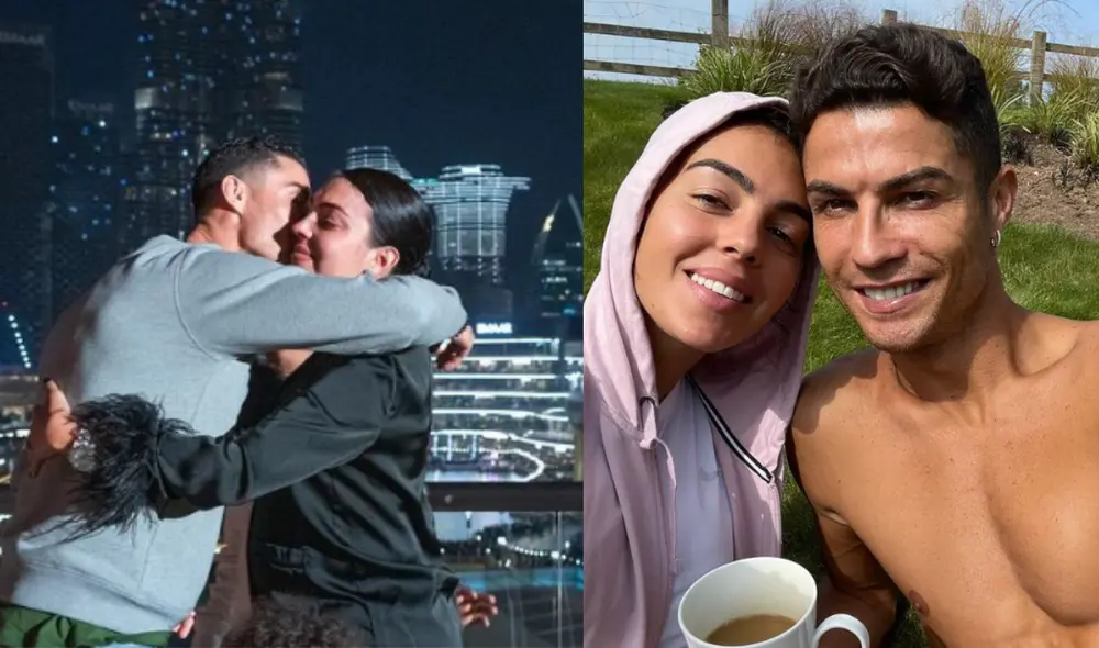 Cristiano Ronaldo, orgulloso de presentar a su hija recién nacido fruto de su relación con Georgina Rodríuguez. Foto: Georgina Rodríguez/Instagram