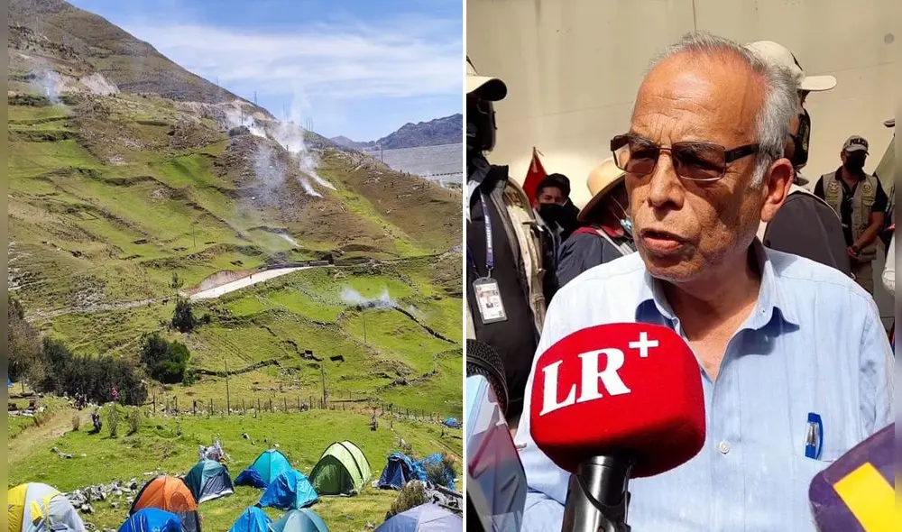 Titular de la PCM fue consultado sobre conflicto en Apurímac. Foto: composición La República