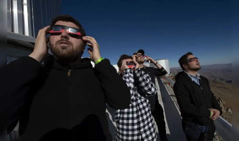 En 2019, Chile fue un lugar privilegiado de observación. Foto: AFP En 2019, Chile fue un lugar privilegiado de observación. Foto: AFP