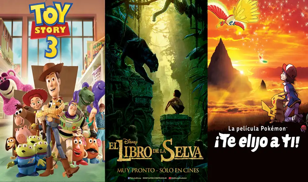 Grandes producciones para los más pequeños de la casa. Foto: composición/La República