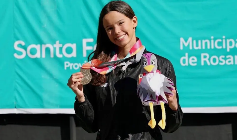 Alexia Sotomayor ganó la primera medalla de oro para Perú en la competencia. Foto: COP