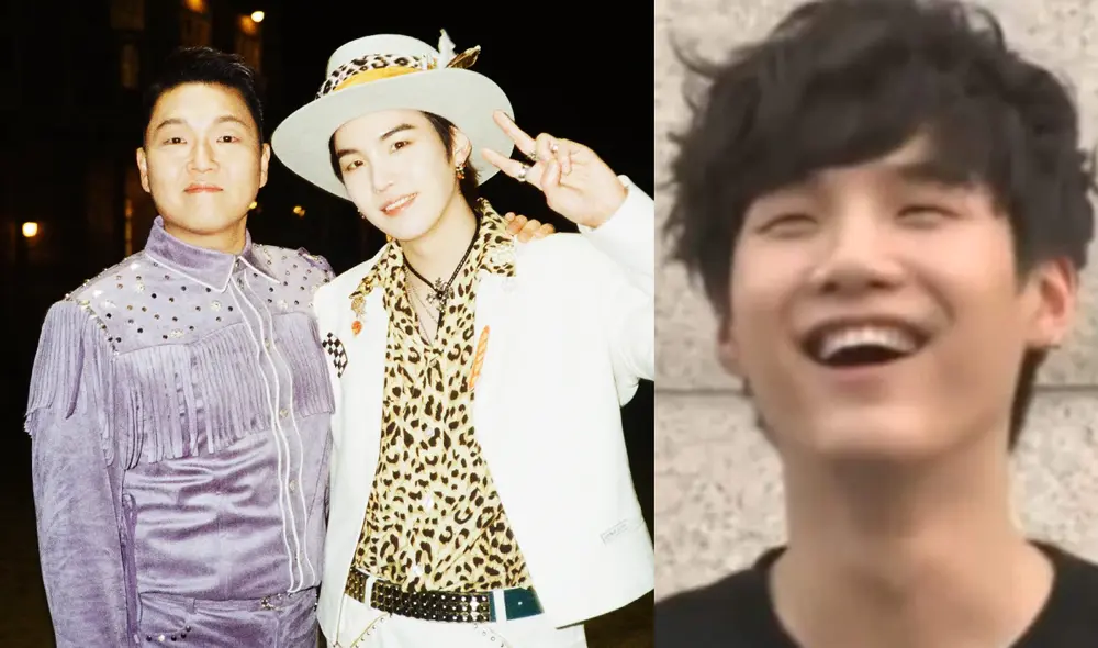 "That that" fue lanzada la tarde del 29 de abril (KST) por PSY y Suga. Es el title de "PSY 9th", el nuevo álbum del cantante de 44 años. Foto: @psyoppa/Hybe "That that" fue lanzada la tarde del 29 de abril (KST) por PSY y Suga. Es el title de "PSY 9th", el nuevo álbum del cantante de 44 años. Foto: @psyoppa/Hybe