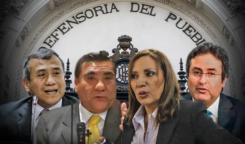 Samuel Abad. Víctor García Toma, Julia Príncipe y Juan Jiménez entre los voceados por algunas bancadas para asumir la Defensoría del Pueblo. Foto: composición de Fabrizio Oviedo / La República
