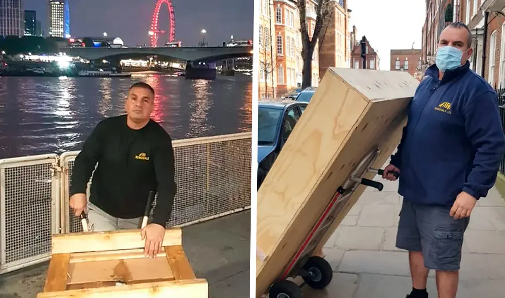 Raúl Cazenave se mudó a Europa a los 25 años y hoy tiene su empresa de mudanza en Londres. Foto: Infobae Raúl Cazenave se mudó a Europa a los 25 años y hoy tiene su empresa de mudanza en Londres. Foto: Infobae