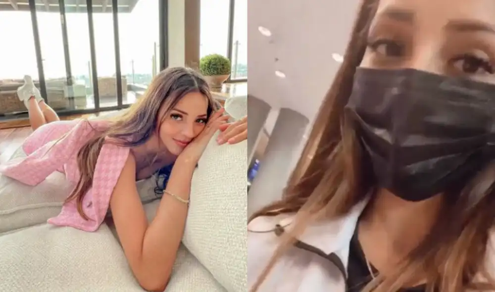 Luciana Fuster disfruta de su paso por Medellín junto a Patricio Parodi. Foto: composición/ Instagram