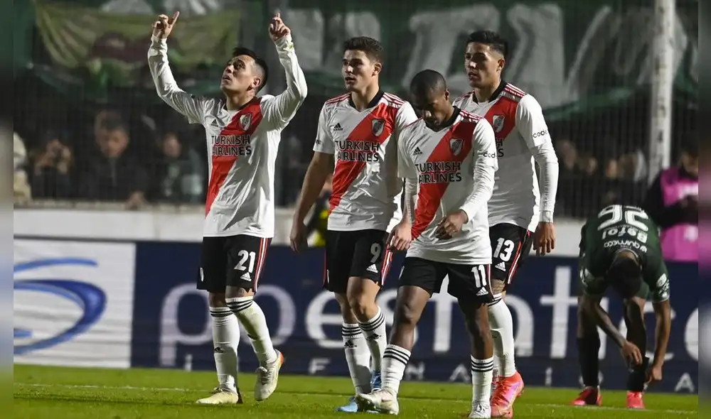 River decretó su pase a los cuartos de final del torneo argentino. Foto: Twitter River Plate River decretó su pase a los cuartos de final del torneo argentino. Foto: Twitter River Plate