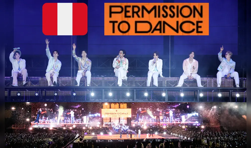 BTS ha dado conciertos con "Permission to dance on stage" y podría llegar a Perú. Foto composición: BIGHIT Entertainment