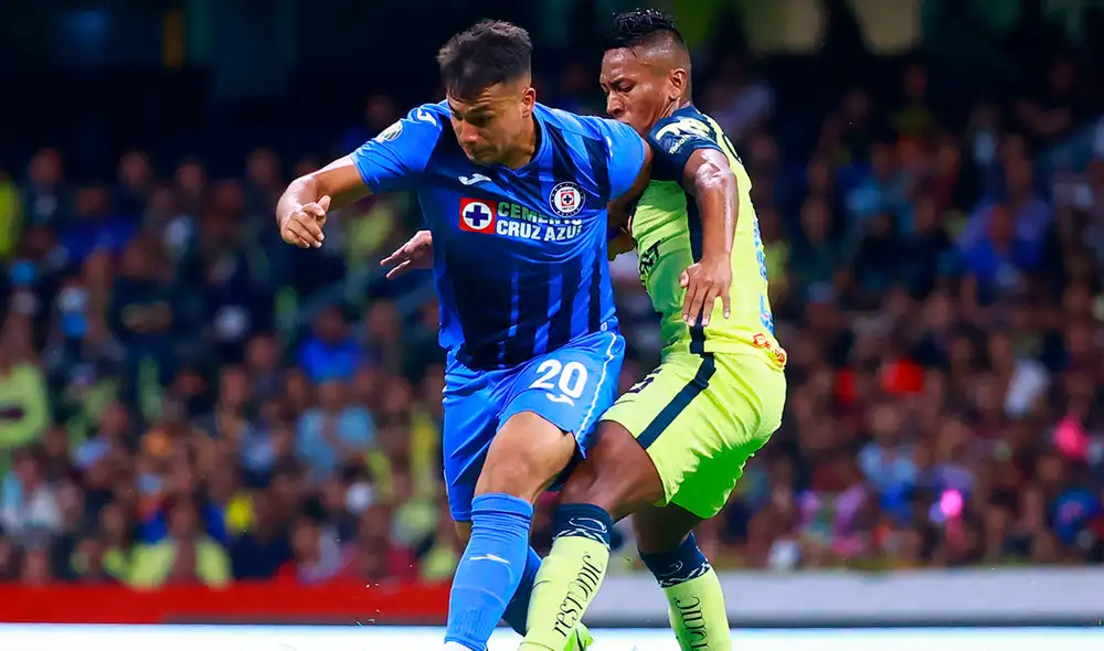 América y Cruz Azul protagonizan una nueva edición del clásico joven. Foto: Twitter