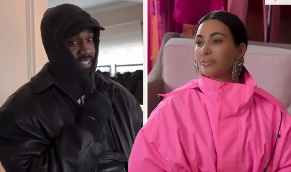 Kim Kardashian y Kanye West tuvieron un conmovedor momento en el tercer episodio de "The Kardashians". Foto: captura Hulu
