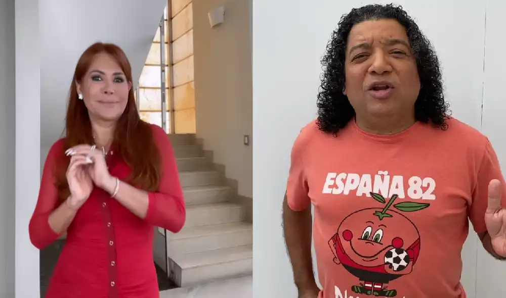 Magaly Medina y Carlos Vílchez se rieron juntos al recordar que ningún ampay los ha enemistado. Foto: Magaly Medina/Carlos Vílchez/Instagram