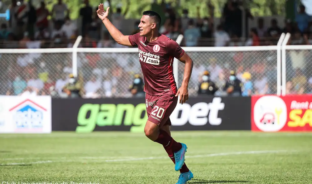 Alex Valera es el goleador de Universitario en la Liga 1 con 6 tantos. Foto: Universitario Alex Valera es el goleador de Universitario en la Liga 1 con 6 tantos. Foto: Universitario