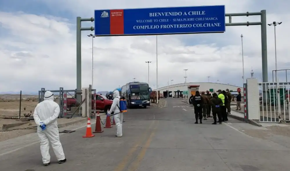 El Gobierno de Chile decretó el cierre de sus fronteras en abril del 2021 por la segunda ola de la COVID-19. Foto: UPFronterizos