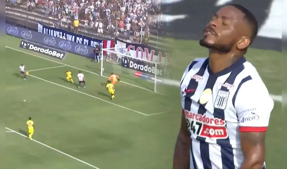 Wilmer Aguirre volvió a ser titular en Alianza Lima. Foto: captura Gol Perú