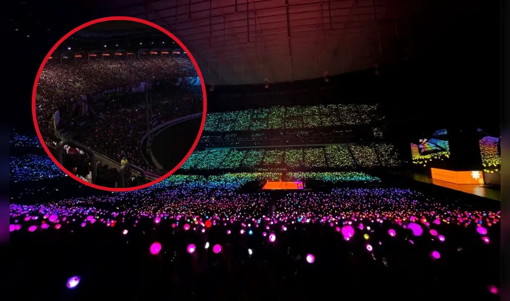 Ningún idol del K-pop quiere un "Black Ocean" en sus conciertos. Foto composición: Twitter/Amino. Ningún idol del K-pop quiere un "Black Ocean" en sus conciertos. Foto composición: Twitter/Amino.