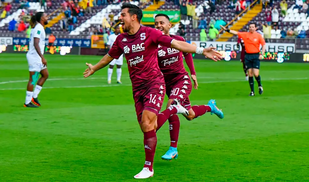 Deportivo Saprissa derrotó a Pérez Zeledón por la jornada 18 del fútbol costarricense. Foto: Twitter Deportivo Saprissa derrotó a Pérez Zeledón por la jornada 18 del fútbol costarricense. Foto: Twitter