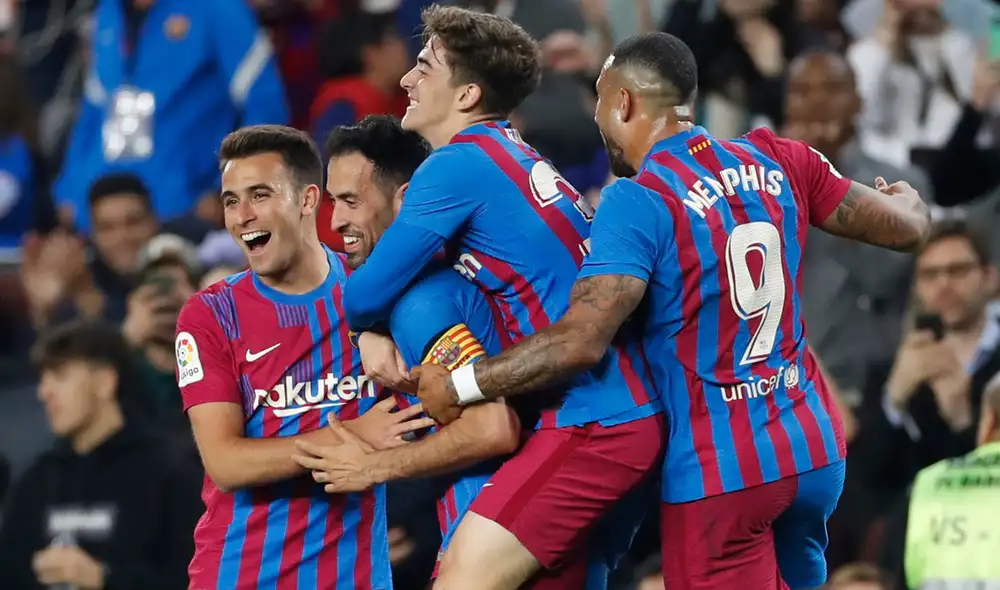 FC Barcelona se encuentra el segundo lugar de la Liga Santander. Foto: EFE