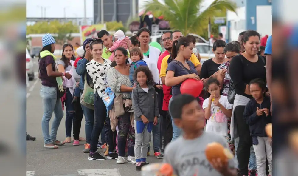 La mayoría de los niños y niñas migrantes en el Perú tiene menos de 5 años, según un estudio de Unicef. Foto: Ernesto Arias/EFE La mayoría de los niños y niñas migrantes en el Perú tiene menos de 5 años, según un estudio de Unicef. Foto: Ernesto Arias/EFE
