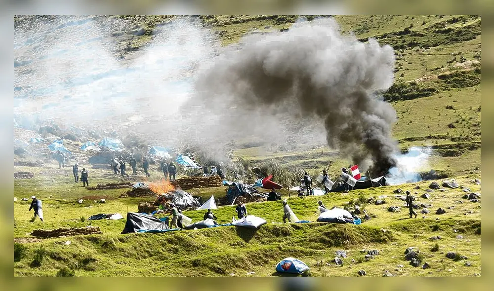 Sin solución. Conflicto minero persiste en Las Bambas. Foto: Archivo La República