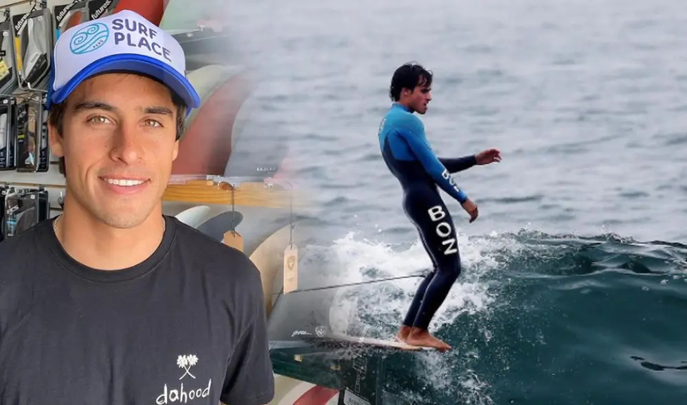 Lucas Garrido Lecca es el campeón nacional de Longboard 2021 al superar a Piccolo Clemente. Foto: composición/Instagram @lucasglg Lucas Garrido Lecca es el campeón nacional de Longboard 2021 al superar a Piccolo Clemente. Foto: composición/Instagram @lucasglg