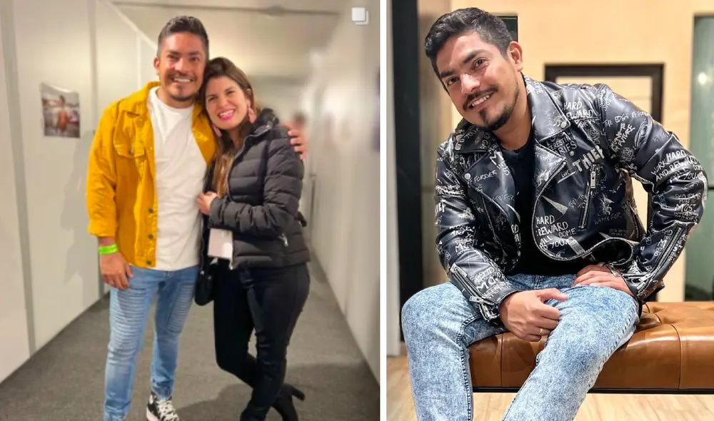 Erick Elera y Nataniel Sánchez posaron juntos en redes sociales. Foto: composición Instagram