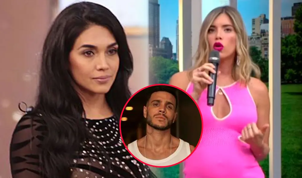 Vania Bludau reveló maltratos de Mario Irivarren. Korina Rivadeneira trató de ayudarla. Foto: captura/América TV/Instagram