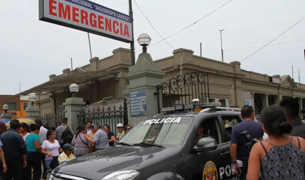La víctima estuvo internada desde el 12 de abril en el Hospital Loayza. Foto: Carlos Conteras/La República