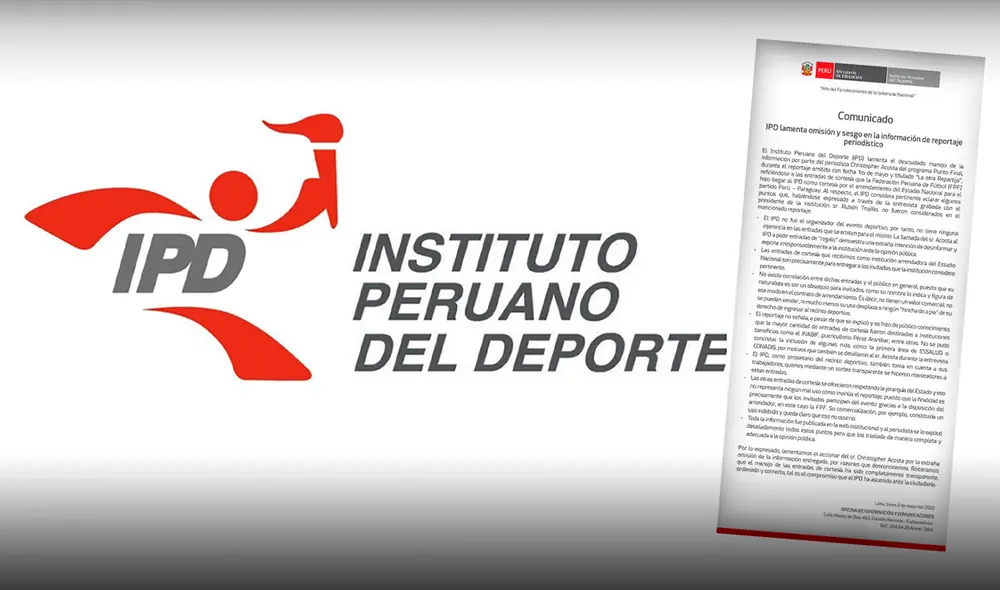 La entidad estatal consideró que existió un mal manejo de información dentro del reportaje. Foto: Composición LR. La entidad estatal consideró que existió un mal manejo de información dentro del reportaje. Foto: Composición LR.