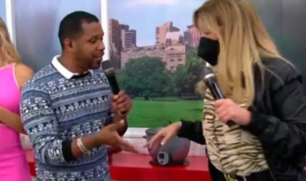 Edson Dávila le hizo un reclamo a Gisela Valcárcel en su visita a "América hoy". Foto: captura/América TV