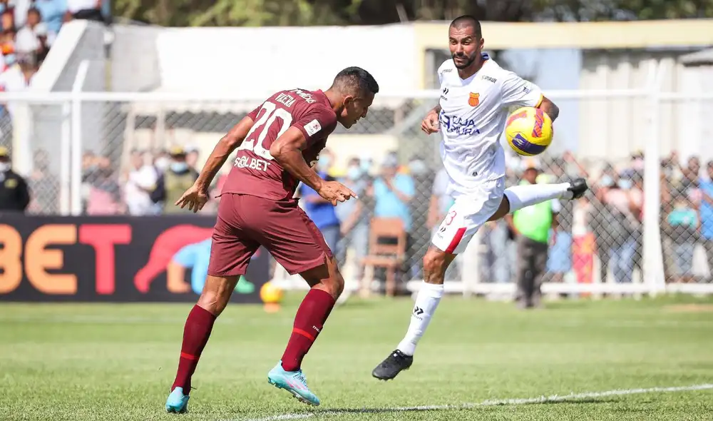Alex Valera convirtió el único tanto del partido ante Atlético Grau. Foto: Universitario. Alex Valera convirtió el único tanto del partido ante Atlético Grau. Foto: Universitario.