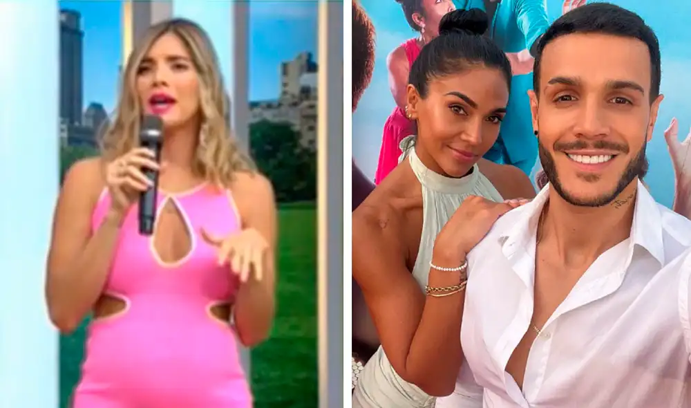 Korina Rivadeneira compartió en más de una ocasión con Vania Bludau y Mario Irivarren. Foto: captura América TV/ Instagram Korina Rivadeneira compartió en más de una ocasión con Vania Bludau y Mario Irivarren. Foto: captura América TV/ Instagram