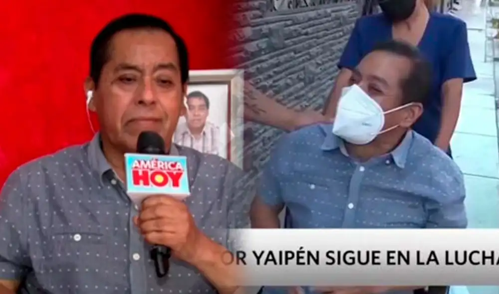 El músico norteño Víctor Yaipén habló sobre su odisea para conseguir un donante. Foto: captura/América TV